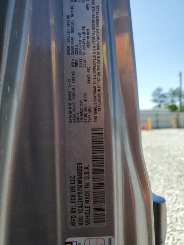 1C4JJXP67MW686559 - 2021 JEEP WRANGLER U SAHARA 4XE GRAY photo 14