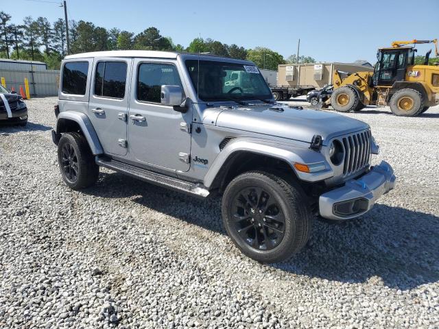1C4JJXP67MW686559 - 2021 JEEP WRANGLER U SAHARA 4XE GRAY photo 4