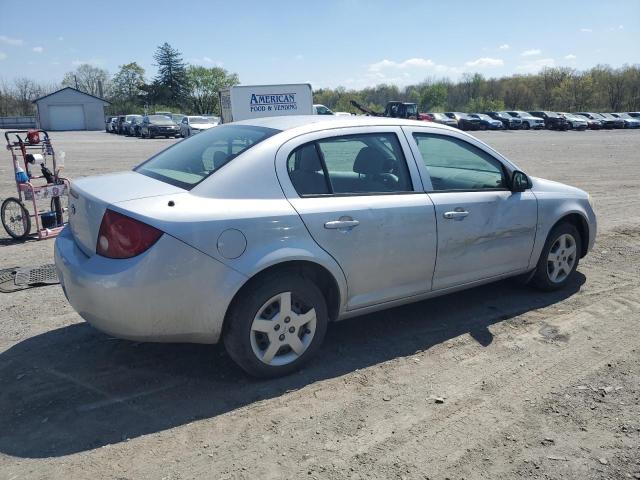 1G1AK55F277111488 - 2007 CHEVROLET COBALT LS SILVER photo 3