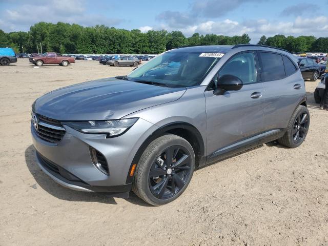 LRBFZPR48MD087741 - 2021 BUICK ENVISION ESSENCE ნაცრისფერი ფოტო 1