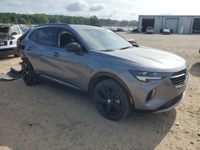 LRBFZPR48MD087741 - 2021 BUICK ENVISION ESSENCE ნაცრისფერი ფოტო 4