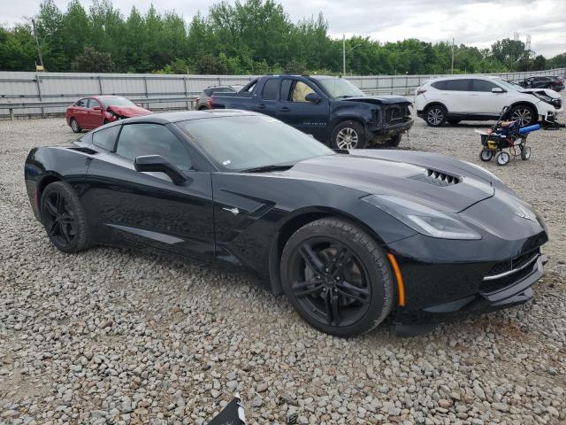 1G1YB2D7XH5117396 - 2017 CHEVROLET CORVETTE STINGRAY 1LT BLACK photo 4