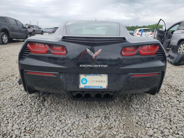 1G1YB2D7XH5117396 - 2017 CHEVROLET CORVETTE STINGRAY 1LT BLACK photo 6
