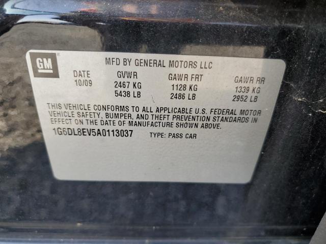 1G6DL8EV5A0113037 - 2010 CADILLAC CTS PERFORMANCE COLLECTION Қара фото 12