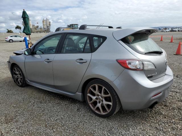 JM1BL1L46C1597738 - 2012 MAZDA SPEED 3 SILVER photo 2