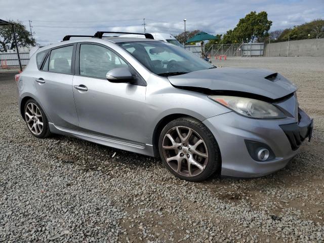 JM1BL1L46C1597738 - 2012 MAZDA SPEED 3 SILVER photo 4