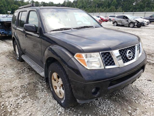 5N1AR18W45C763679 - 2005 NISSAN PATHFINDER LE შავი ფოტო 1
