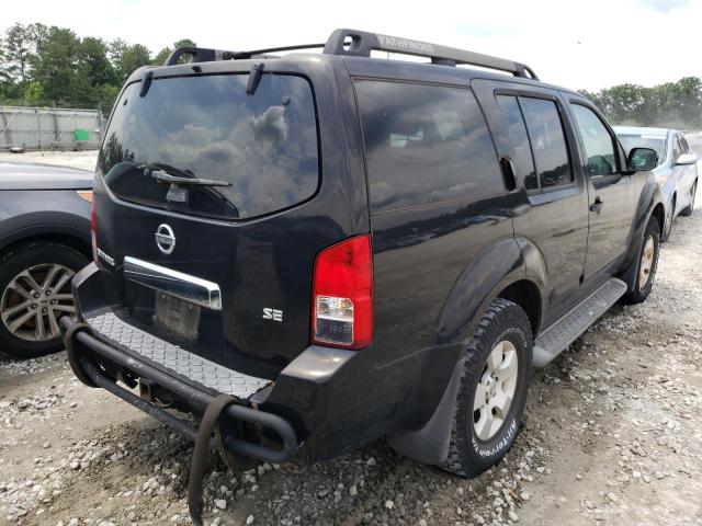 5N1AR18W45C763679 - 2005 NISSAN PATHFINDER LE BLACK photo 4