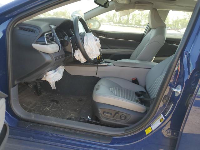 4T1T11AK7PU131263 - 2023 TOYOTA CAMRY SE NIGHT SHADE BLUE photo 7