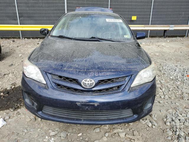 2T1BU4EE7BC720736 - 2011 TOYOTA COROLLA BASE BLUE photo 5