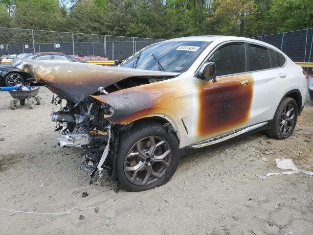5UX2V1C0XM9F22911 - 2021 BMW X4 XDRIVE30I WHITE photo 1