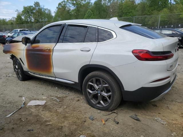 5UX2V1C0XM9F22911 - 2021 BMW X4 XDRIVE30I WHITE photo 2