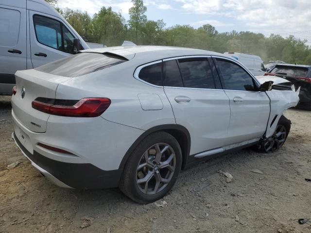 5UX2V1C0XM9F22911 - 2021 BMW X4 XDRIVE30I WHITE photo 3
