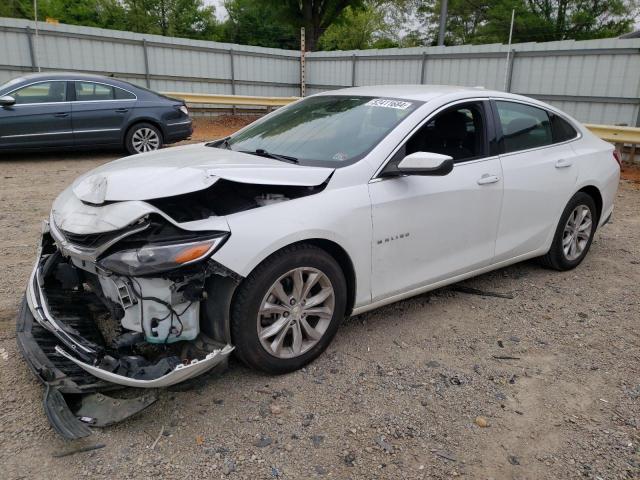 1G1ZD5ST5LF092782 - 2020 CHEVROLET MALIBU LT WHITE photo 1