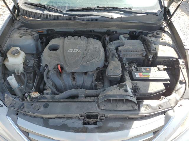 5NPEB4AC2EH820221 - 2014 HYUNDAI SONATA GLS SILVER photo 11