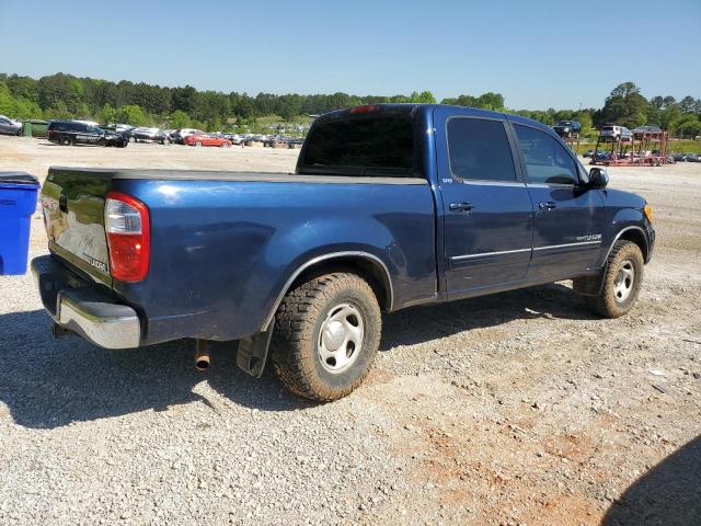 5TBDT441X4S463763 - 2004 TOYOTA TUNDRA DOUBLE CAB SR5 BLUE photo 3