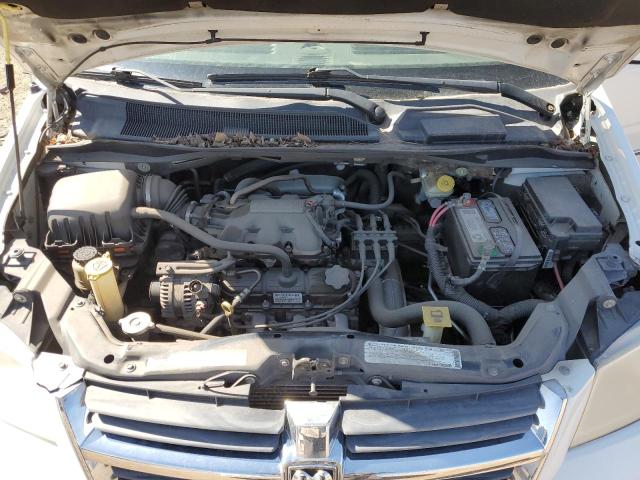 2D4RN5D11AR326229 - 2010 DODGE GRAND CARA SXT WHITE photo 12