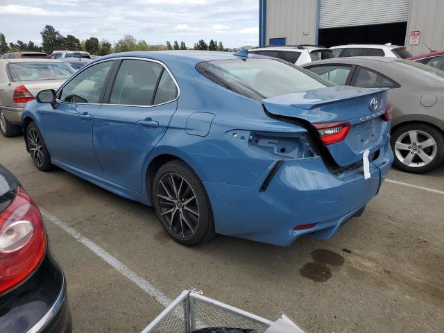4T1G11AK9PU135400 - 2023 TOYOTA CAMRY SE NIGHT SHADE BLUE photo 2