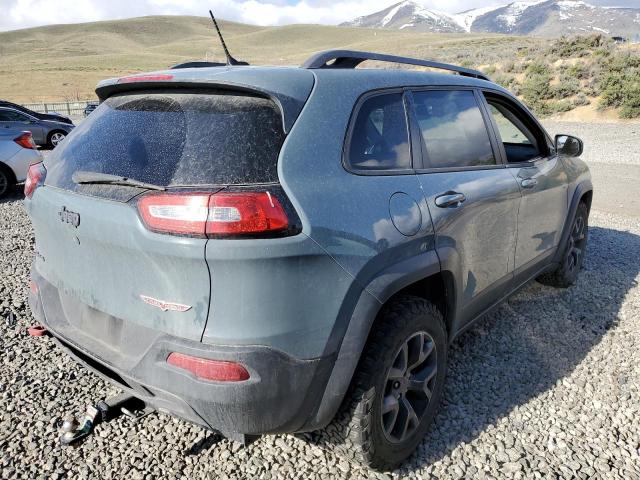 1C4PJMBB0FW642029 - 2015 JEEP CHEROKEE TRAILHAWK ნაცრისფერი ფოტო 3
