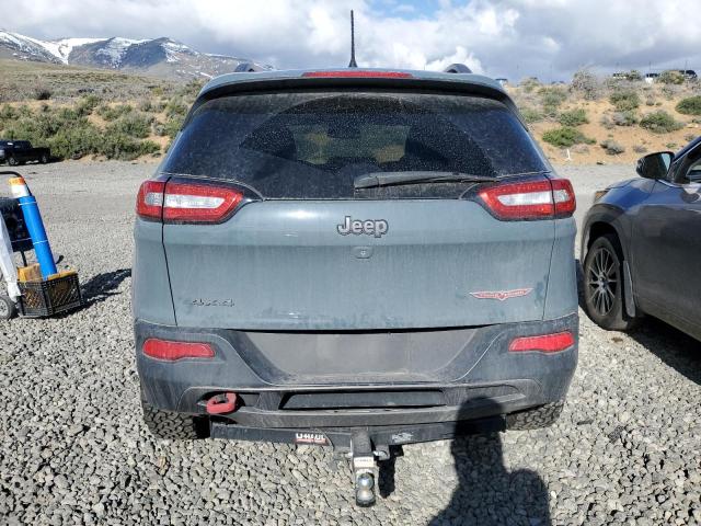 1C4PJMBB0FW642029 - 2015 JEEP CHEROKEE TRAILHAWK ნაცრისფერი ფოტო 6