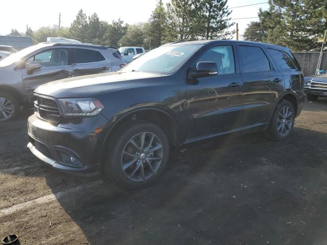 1C4RDJDG5HC930804 - 2017 DODGE DURANGO GT BLACK photo 1