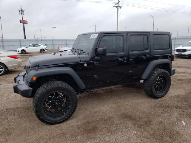 1C4BJWDG6GL177953 - 2016 JEEP WRANGLER U SPORT 黑色 照片 1