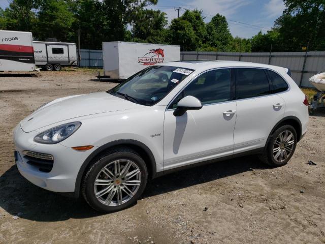 WP1AE2A27ELA51467 - 2014 PORSCHE CAYENNE S HYBRID WHITE photo 1