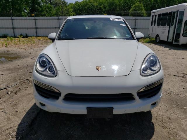 WP1AE2A27ELA51467 - 2014 PORSCHE CAYENNE S HYBRID WHITE photo 5