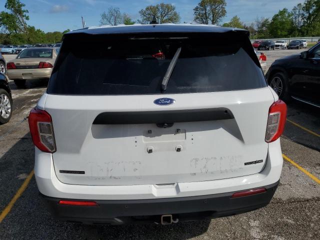 1FM5K8AB8LGC94768 - 2020 FORD EXPLORER POLICE INTERCEPTOR 白色 照片 6