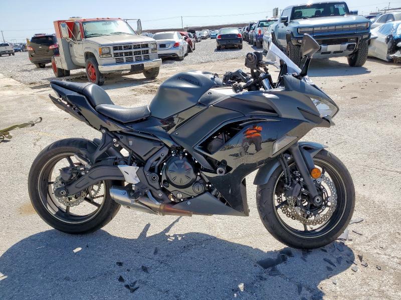 ML5EXER18RDAD5314 - 2024 KAWASAKI EX650 R BLACK photo 1