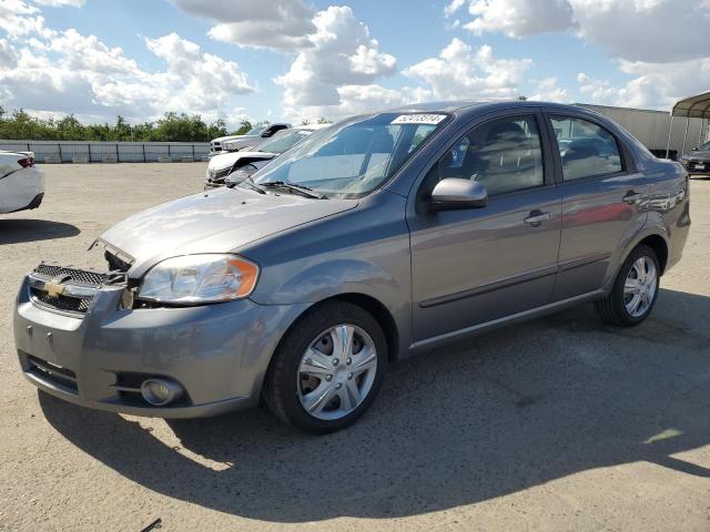 KL1TG5DE0BB247738 - 2011 CHEVROLET AVEO LT GRAY photo 1