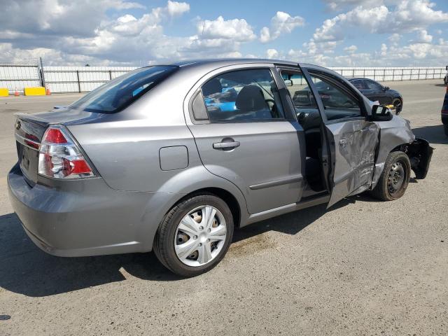 KL1TG5DE0BB247738 - 2011 CHEVROLET AVEO LT GRAY photo 3