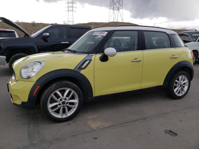 WMWZC3C50BWL78811 - 2011 MINI COOPER S COUNTRYMAN YELLOW photo 1