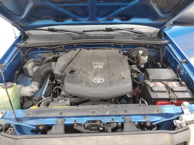 3TMJU62NX9M078493 - 2009 TOYOTA TACOMA DOUBLE CAB PRERUNNER BLUE photo 11