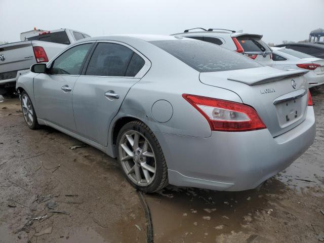 1N4AA5AP5AC806609 - 2010 NISSAN MAXIMA S SILVER photo 2