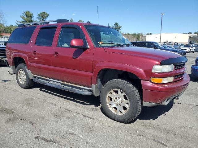 3GNFK16Z85G198398 - 2005 CHEVROLET SUBURBAN K1500 MAROON photo 4