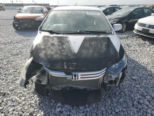 JHMZE2H79AS006261 - 2010 HONDA INSIGHT EX WHITE photo 5