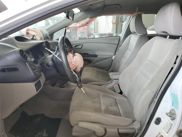 JHMZE2H79AS006261 - 2010 HONDA INSIGHT EX WHITE photo 7