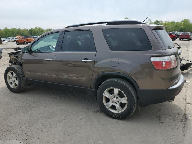 1GKLVLED7AJ101340 - 2010 GMC ACADIA SLE BROWN photo 2