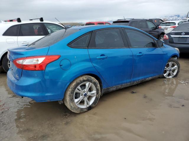 1FADP3F24EL382360 - 2014 FORD FOCUS SE BLUE photo 3