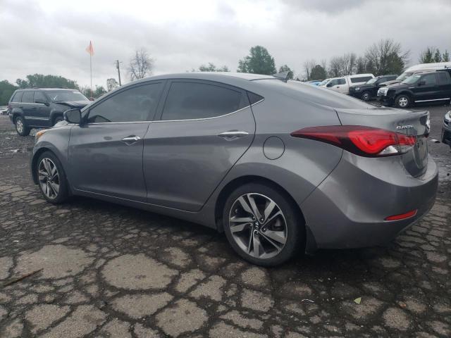 5NPDH4AE0EH471474 - 2014 HYUNDAI ELANTRA SE SILVER photo 2