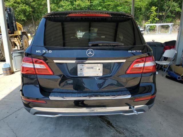 4JGDA2EB4CA003840 - 2012 MERCEDES-BENZ ML 350 BLUETEC BLACK photo 6