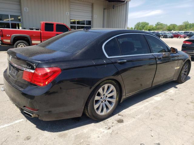 WBAKC8C56AC430229 - 2010 BMW 750 LI XDRIVE BLACK photo 3
