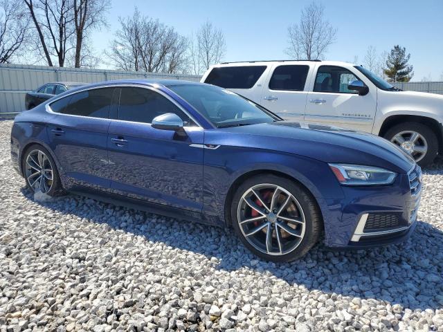WAUB4CF54JA020763 - 2018 AUDI S5 PREMIUM PLUS ლურჯი ფოტო 4
