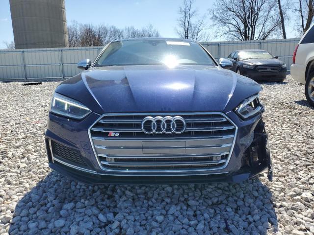 WAUB4CF54JA020763 - 2018 AUDI S5 PREMIUM PLUS ლურჯი ფოტო 5