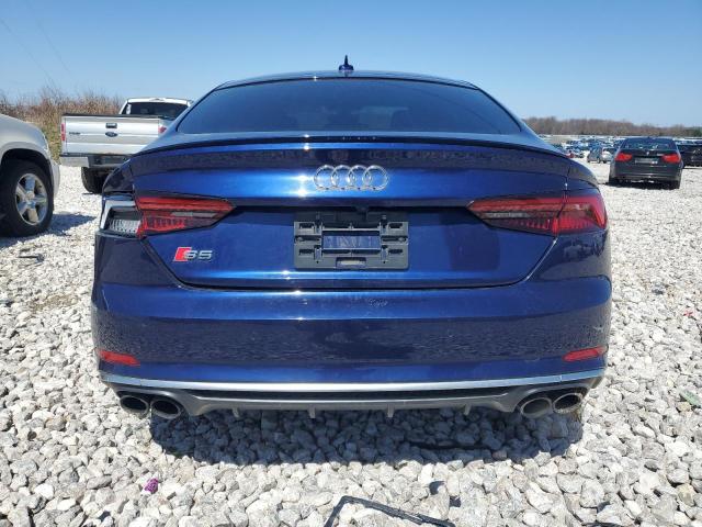 WAUB4CF54JA020763 - 2018 AUDI S5 PREMIUM PLUS ლურჯი ფოტო 6