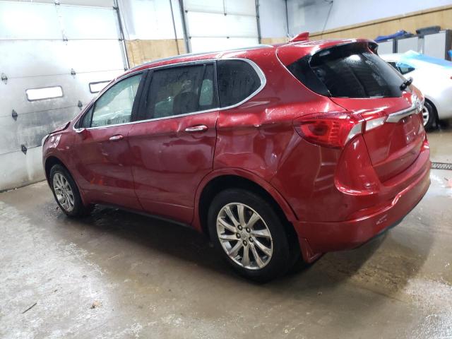 LRBFX2SA9KD105931 - 2019 BUICK ENVISION ESSENCE برغندي صورة 2