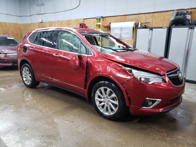LRBFX2SA9KD105931 - 2019 BUICK ENVISION ESSENCE برغندي صورة 4