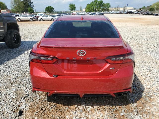 4T1G11AK2PU163376 - 2023 TOYOTA CAMRY SE NIGHT SHADE RED photo 6