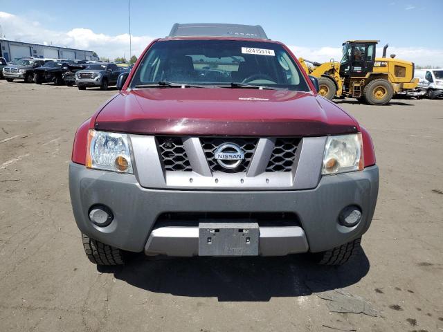 5N1AN08WX7C543181 - 2007 NISSAN XTERRA OFF ROAD RED photo 5
